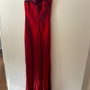 A beautiful long evening dress